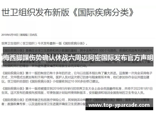 梅西脚踝伤势确认休战六周迈阿密国际发布官方声明 梅西脚踝伤势确认休战六周迈阿密国际发布官方声明